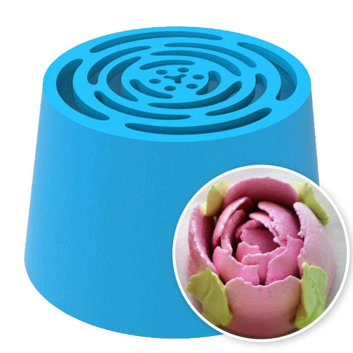 

Тюльпан Малазийский Королевская Роза гигант XXL насадка кондитерская (3D)