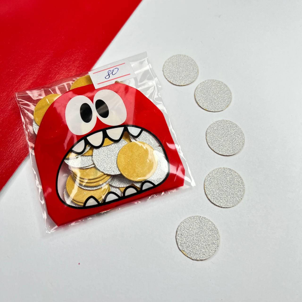 

Сменные файлы для педикюрного диска Nisima M 20 mm 80 гритт (50 шт)