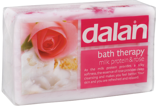 

Мыло банное DALAN Therapy молоко/ роза, 175 гр