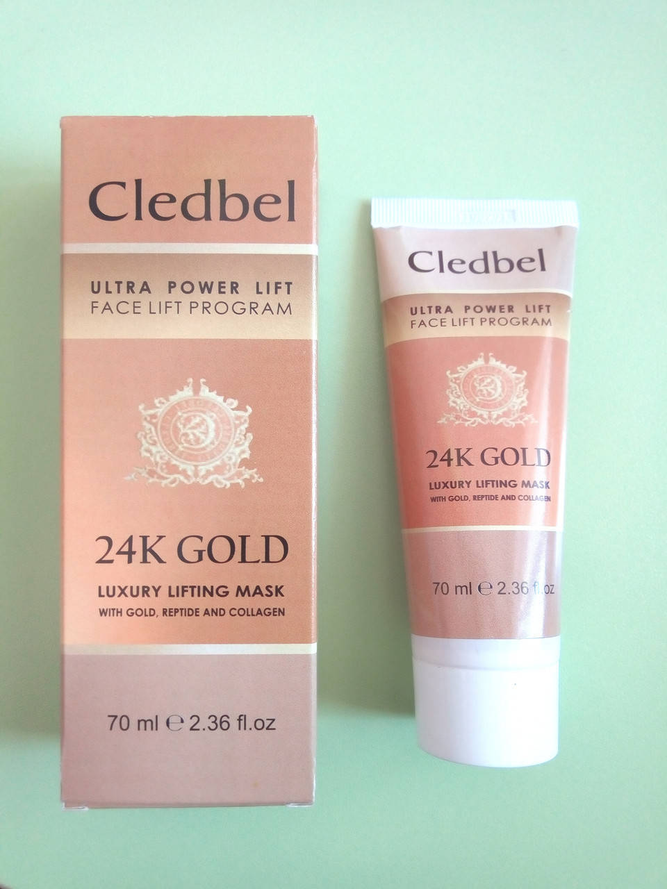 

Cledbel 24К Gold - Золотая маска для подтяжки лица (Кледбел)