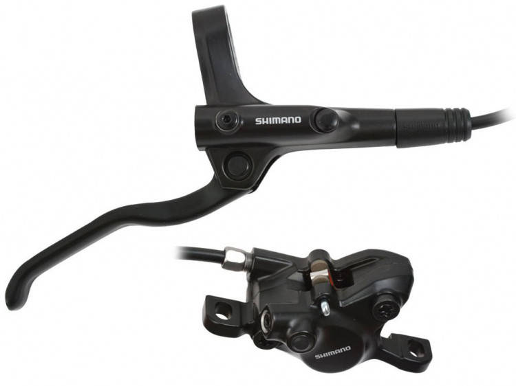 

Задний дисковый тормоз велосипеда Shimano BR-MT200 гидравлический