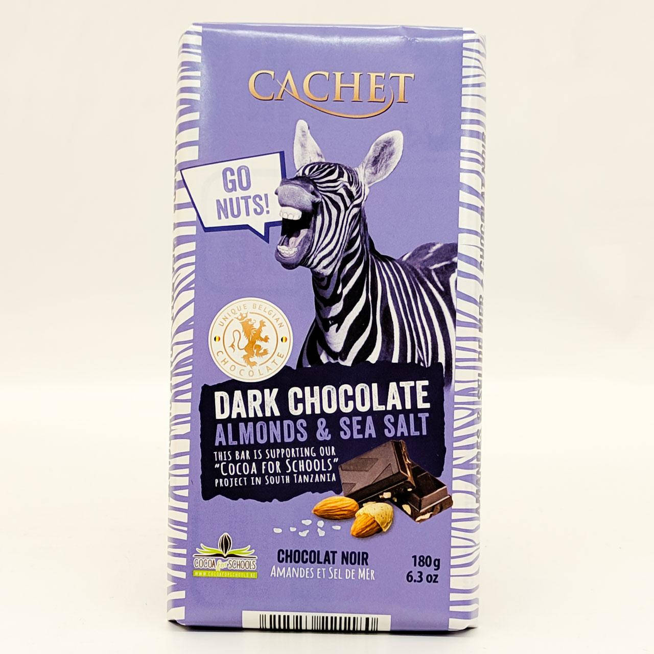 

Черный шоколад Cachet Go Nuts