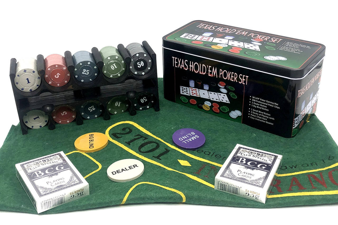 

Набор для покера TEXAS HOLDEM POKER SET