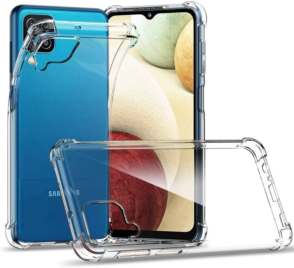 

Силиконовый прозрачный чехол для Samsung Galaxy M12 усиленные углы
