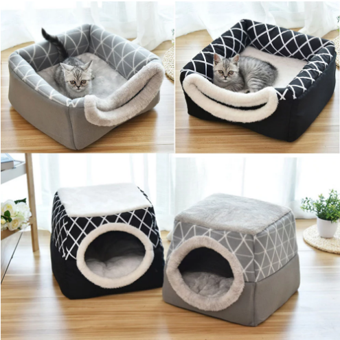 

Лежанка, домик для кота, собаки 2 в 1.