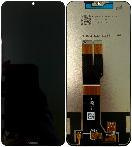 

Дисплей Nokia G10/G20 тачскрин модуль черный оригинал