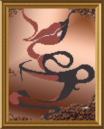 

Схема для вышивки бисером Кофе. Арт. СКМ-3