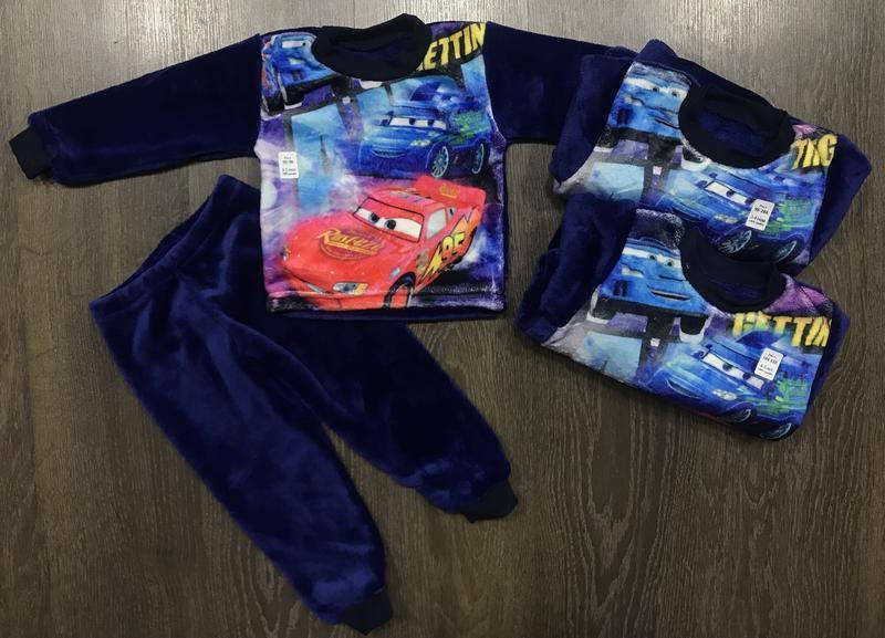 

Детская пижама махра "Маквин" для мальчиков Рост: 92-98, 98-104, 104-110, 110-116, 116-122 110, Разные цвета