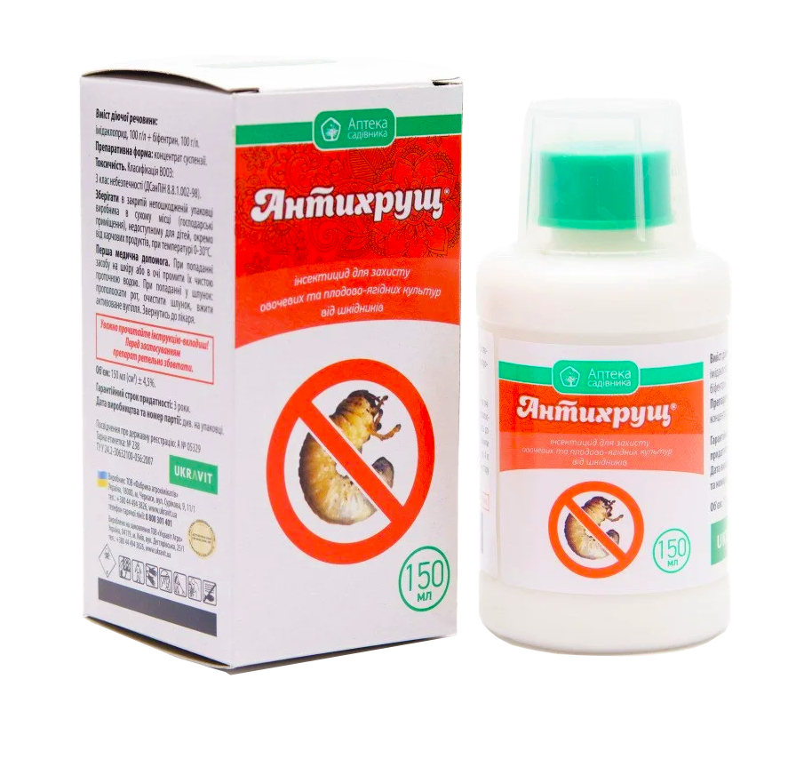 

Инсектицид Антихрущ 150 мл УКРАВИТ 1222