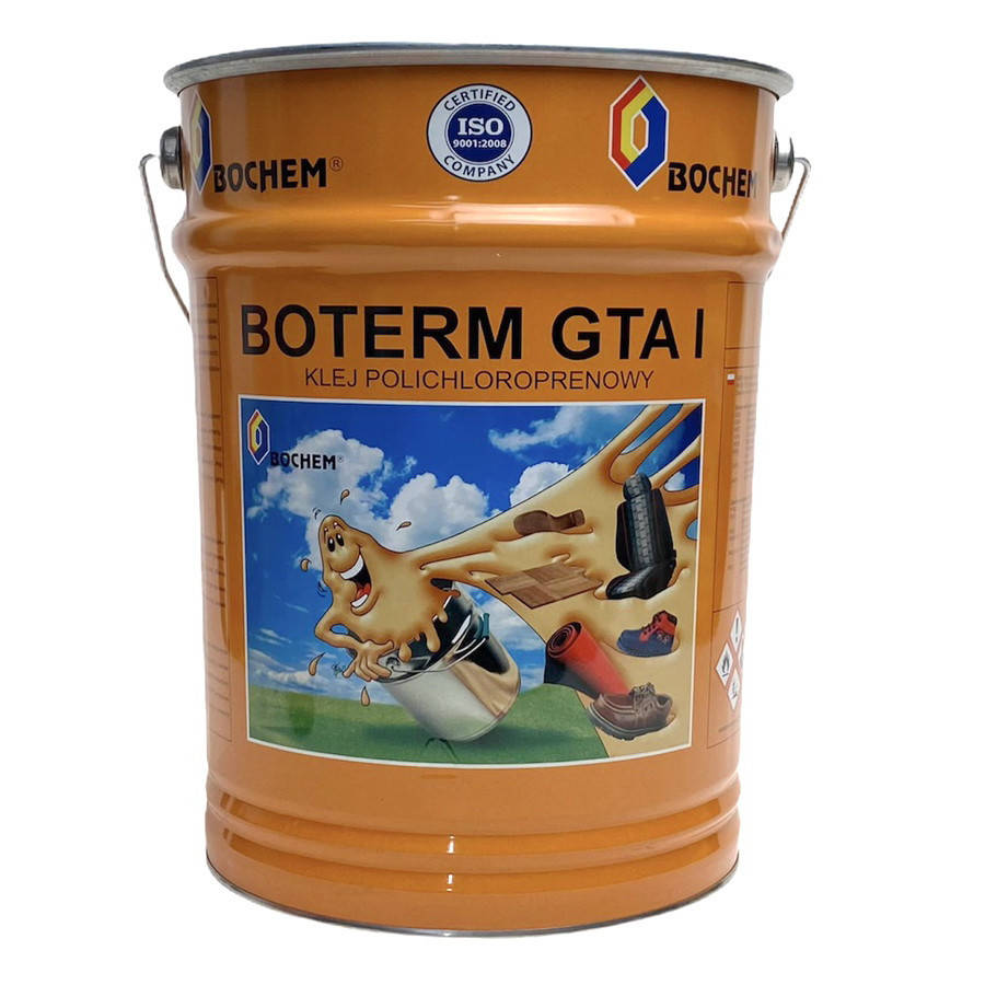 

Клей BOTERM GTA I 5л, полихлоропреновый для кожзама, ткани, карпета, Польша