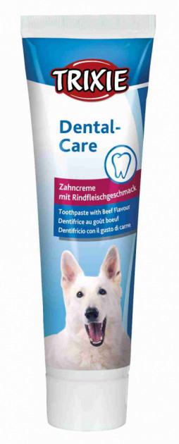 

Зубная паста для собак (запах говядины) 100г, Trixie TX-2545