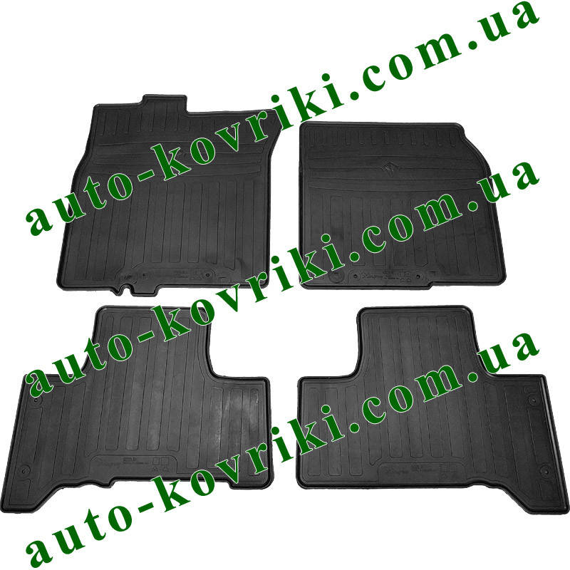 

Резиновые коврики в салон Toyota FJ Cruiser 2006- (Stingray), Черный