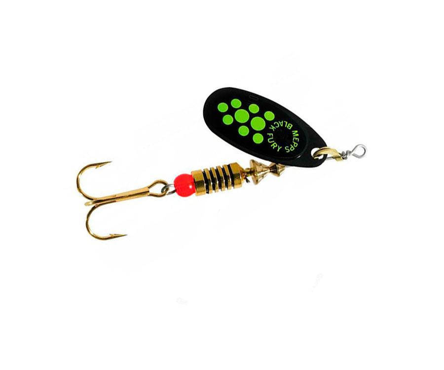 

Блесна Mepps Black Fury Black/Green 4.5г