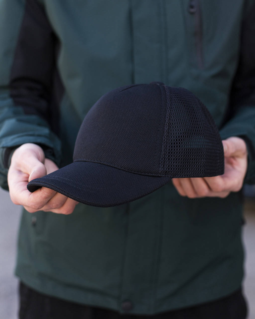 

Кепка мужская Mesh x black | бейсболка Топ качества, Черный