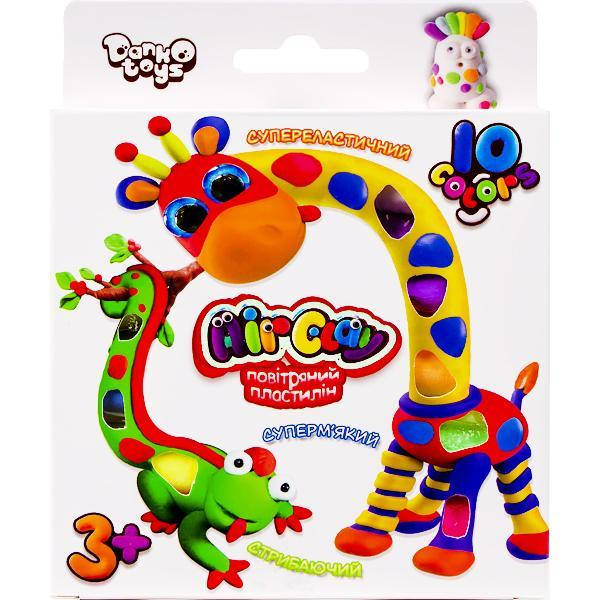 

Набор для творчества Air Clay 10цв Danko Toys арт.ARCL-03-01U, Разные цвета