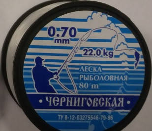 

Леска Черниговская 0.70 80м, Белый