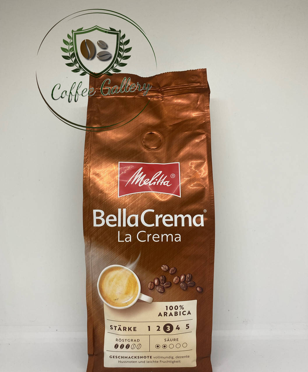 

Кава зернова Melitta Bella Crema 1000г LA Crema