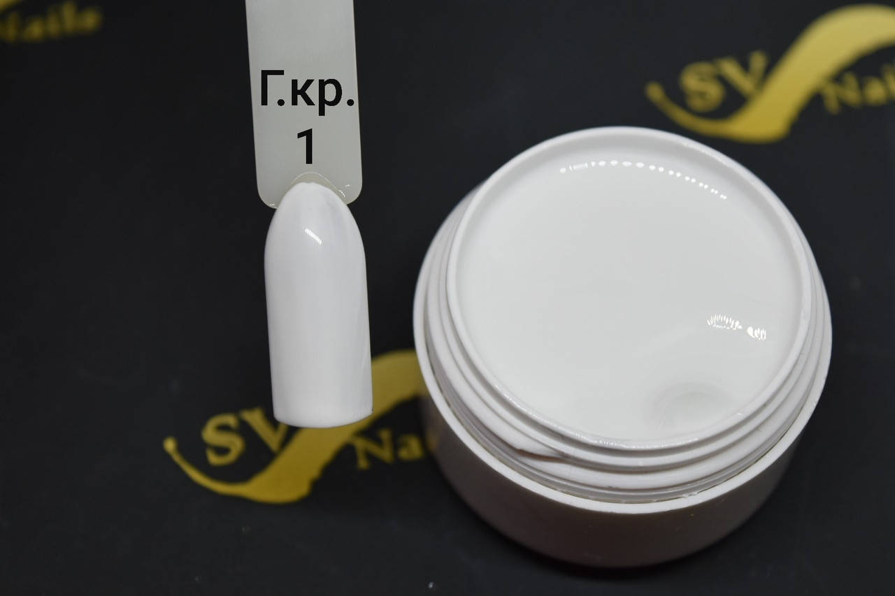 

Гель-краска SVN белая