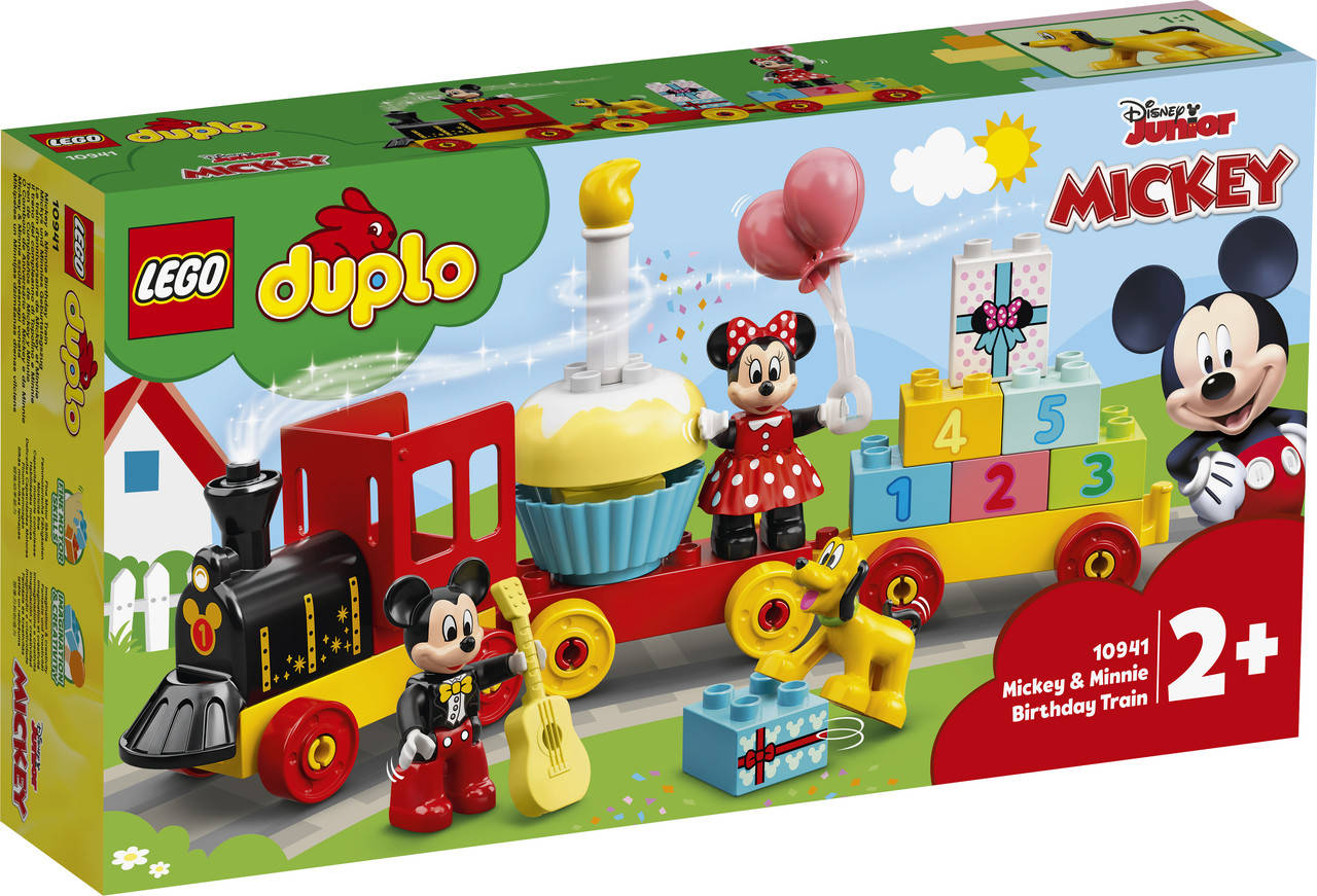 

LEGO ЛЕГО Duplo Праздничный поезд Микки и Минни 10941