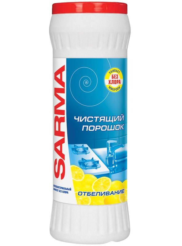 

Чистящее средство SARMA Лимон Отбеливание, 400 г 08071
