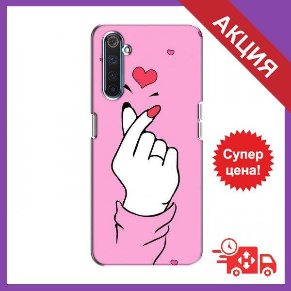 

Чехол с принтом для RealMe 6 Pro / Чехол с картинкой на Реалми 6 Про / Чехол для RealMe 6 Pro (Малиновый фон)