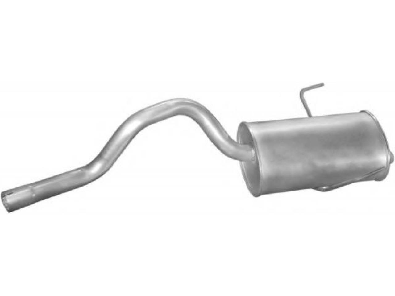 

Глушитель Рено Эспейс III (Renault Espace III) 2.0i SWB 96-00 (21.297) Polmostrow алюминизированный