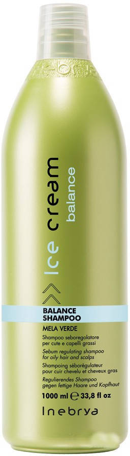 

Шампунь для жирной кожи головы Inebrya Ice Cream Balance Shampoo Inebrya 1000 мл.