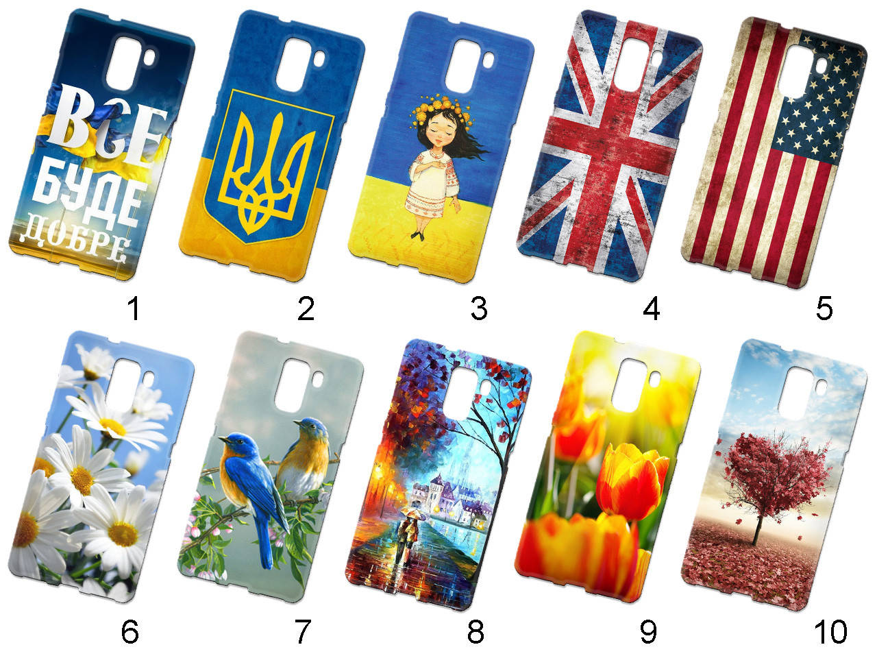 

Силиконовый чехол с рисунком для Huawei Honor 7