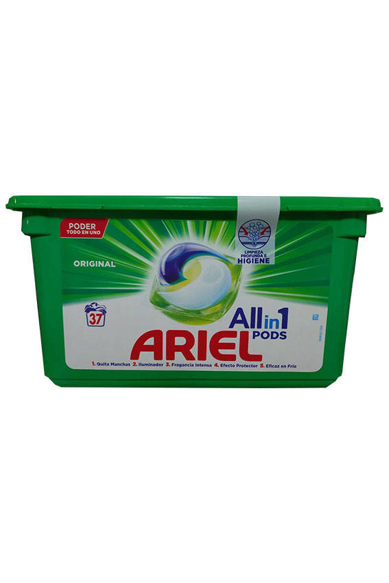 

Капсулы для стирки ARIEL All in 1 pods ORIGINAL 37 шт.