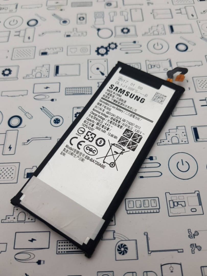 

Батарея Samsung EB-BA720ABE A7 2017 SM-A720F оригинал с разборки (до 10% износа)