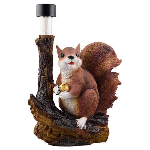 

Садовая фигура Белка с фонарем (полистоун) C0011(P)