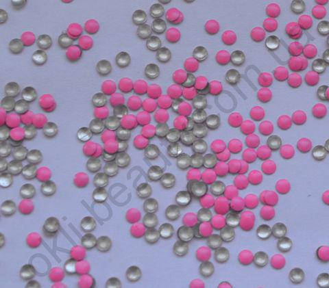 

Украшение для ногтей - кружочки (50 штук в пакетике) Цвет: светло-розовый