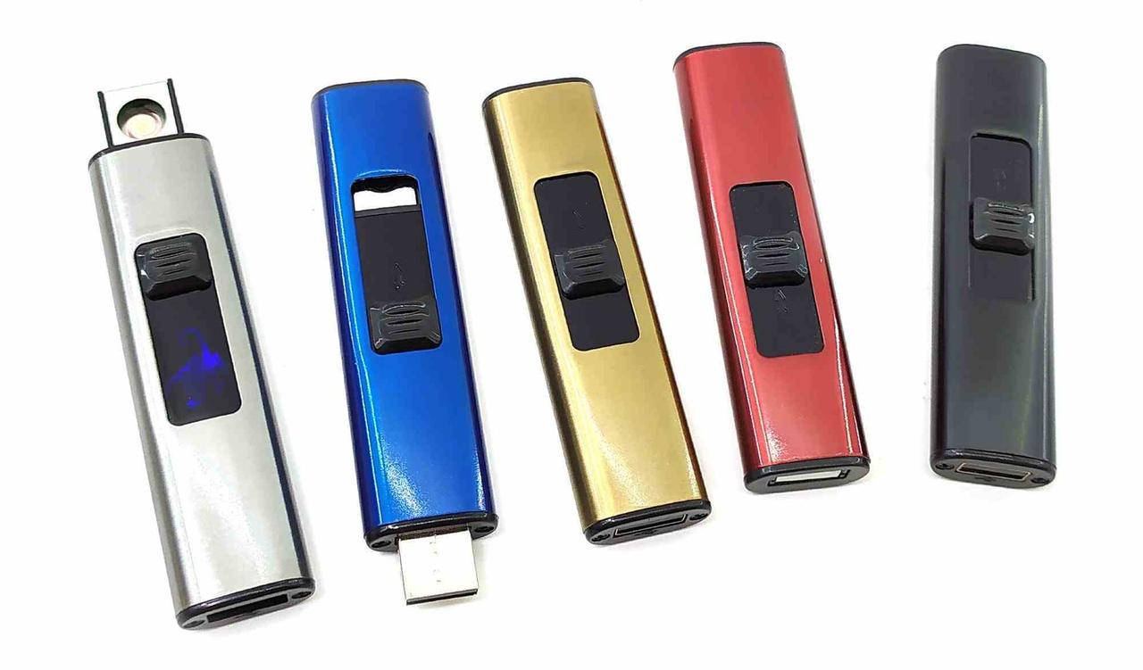 

Зажигалка спиральная USB 8х2х1см (32717)