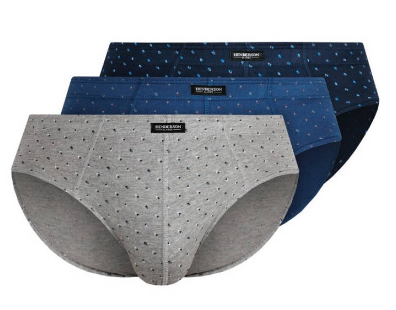 

Трусы мужские HENDERSON 1446 CLASSIC K548, за 3 шт, 100 % хлопок XXL микс цветов