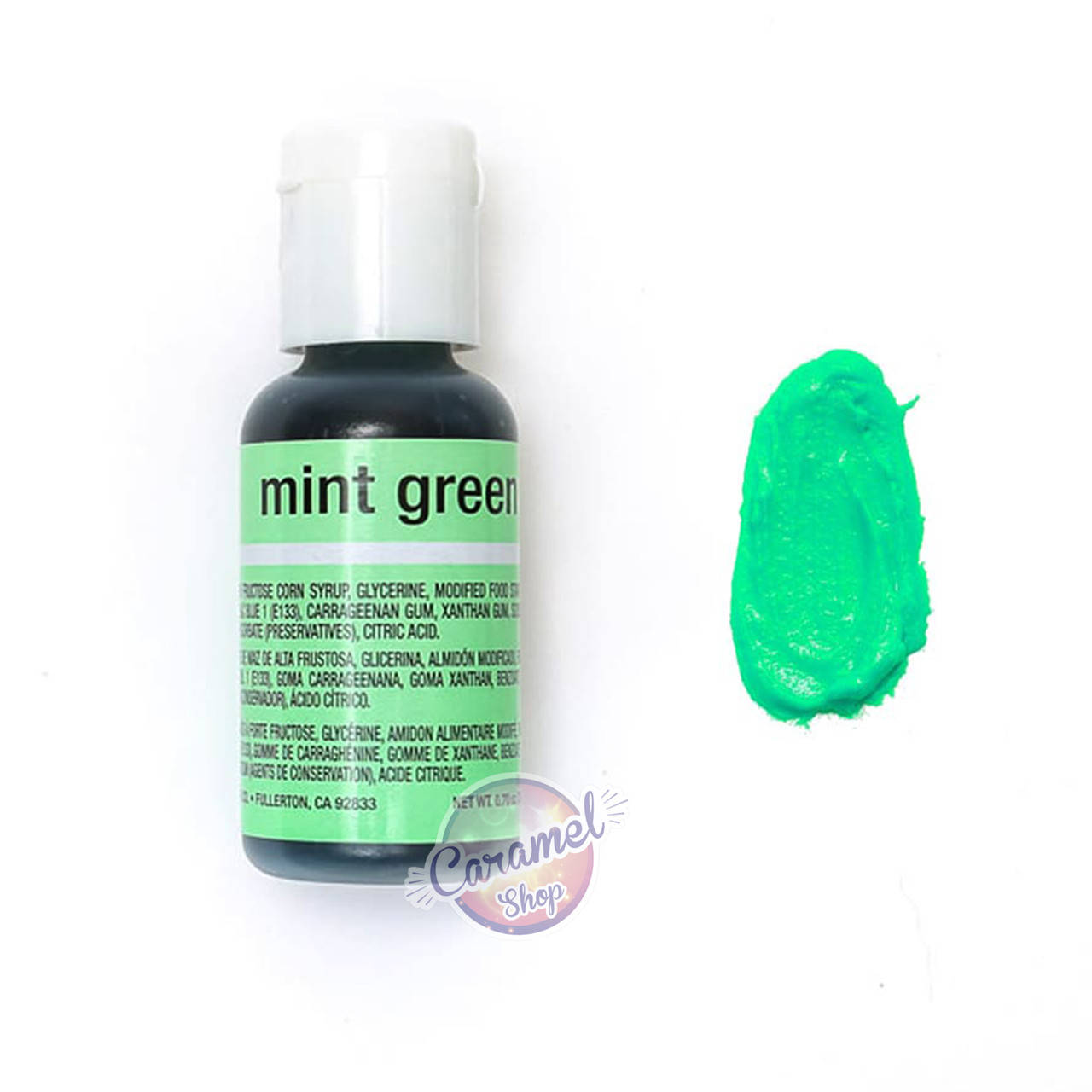 

Гелевый краситель Chefmaster Mint Green Мятный зеленый, 20 г