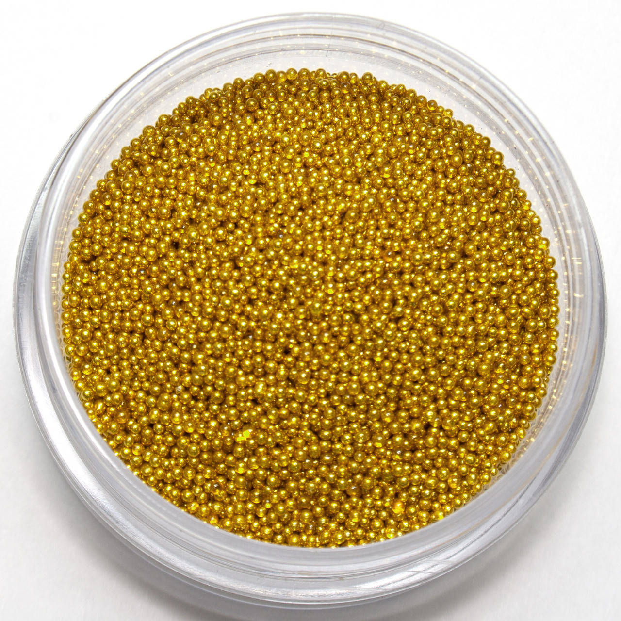 

(Цена за 20 грамм) Микробисер (бульонки) присыпка (размер ≈0.6мм) Цвет - золотой металлизированный, Разные цвета