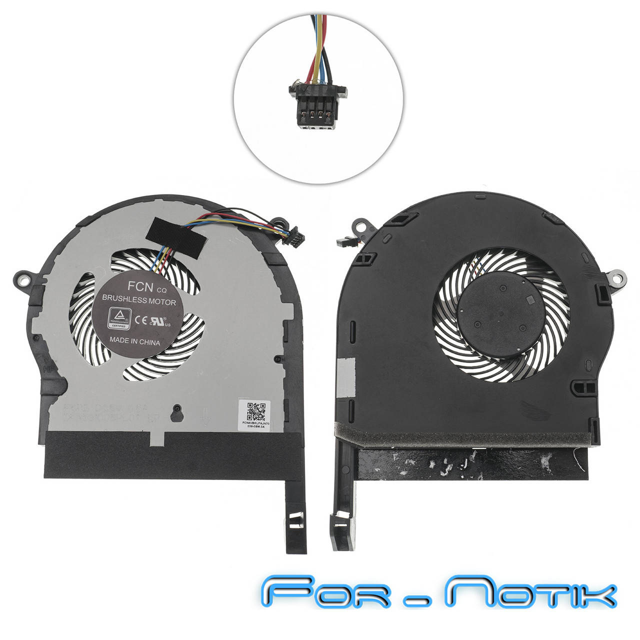 

Оригинальный вентилятор для ноутбука ASUS FX504GD, FX504GE (VGA FAN) (13NR00J0P02011) (Кулер)