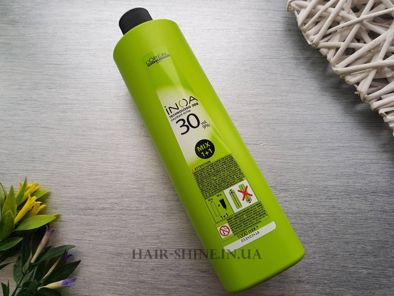 

Оксидант L'oreal Professionnel Inoa Oxydant 9% 30 vol. Mix 1+1 1000ml