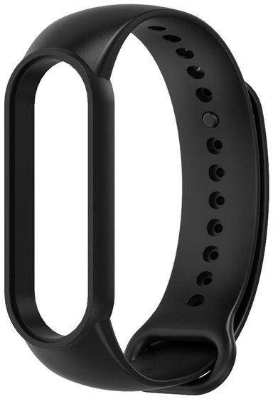 

Ремешок в фитнес-браслета Xiaomi Mi Band 6 Silicone Black