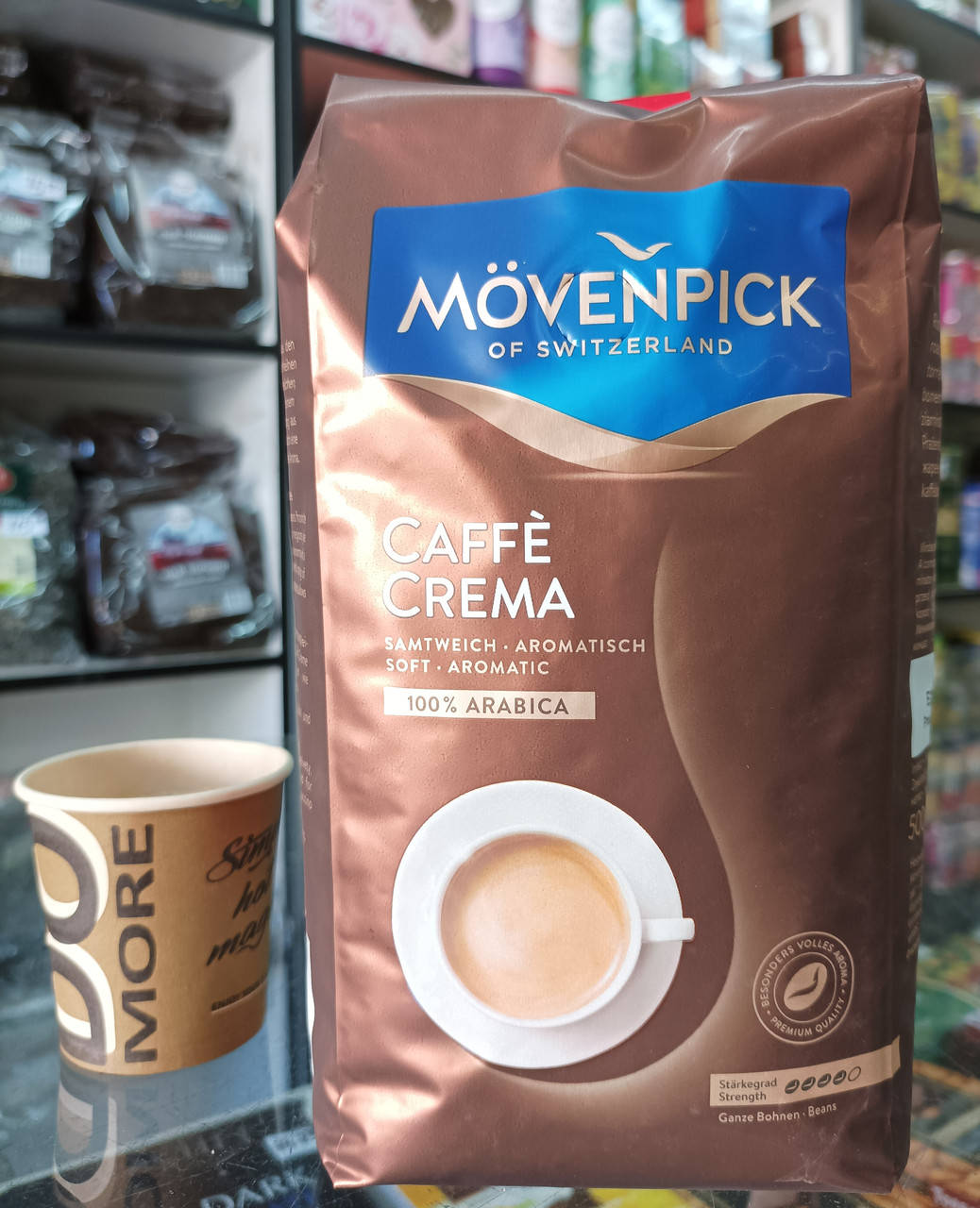 

Кава в зернах Movenpick Caffe Crema 500 г