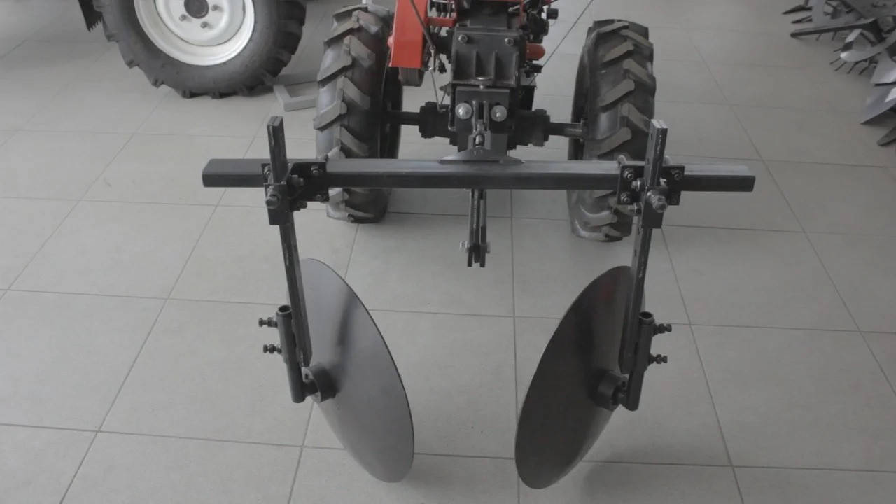 

Окучник дисковый Ø39 см (пара) + сцепка двойная Премиум