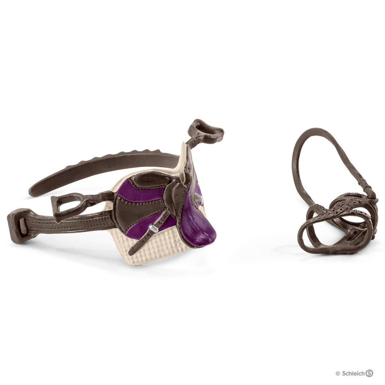 

Седло и уздечка для Лизы и Шторма Schleich 42491