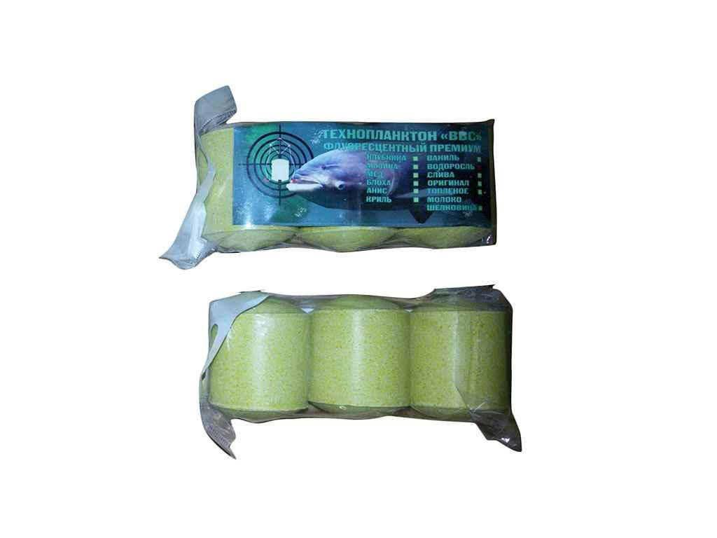 

Технопланктон преміум флюро Полуниця 3 шт/уп. (-200г.) ТМ ВВС