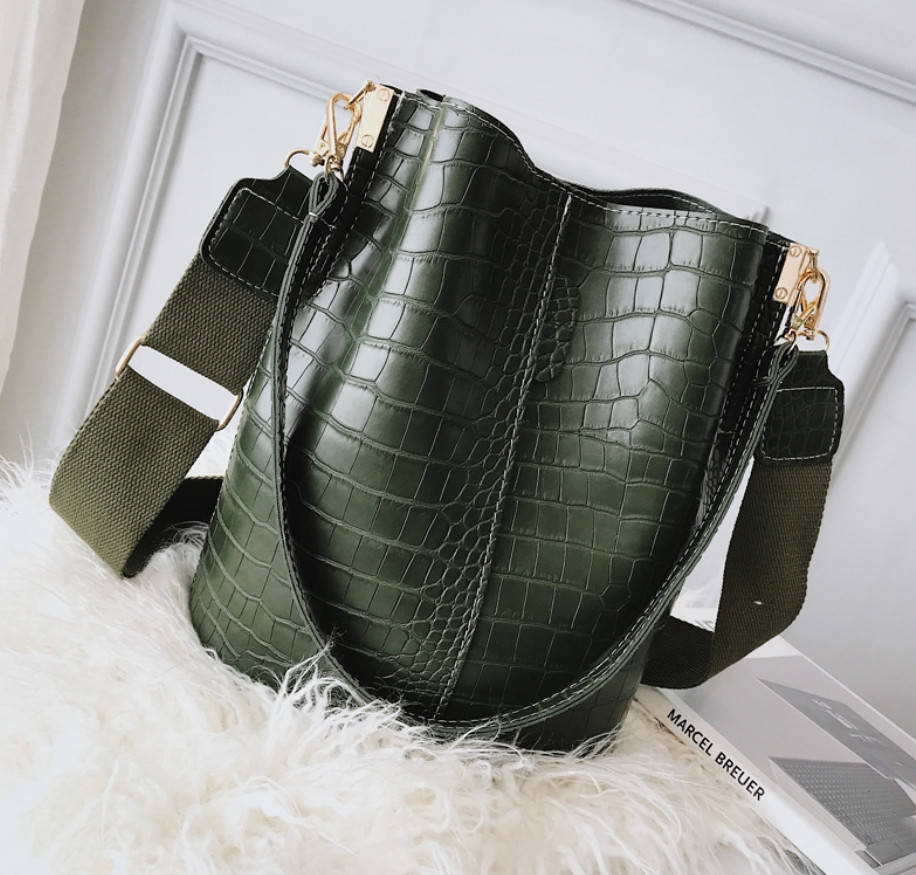 

Женская сумка, зеленая П2273, Зелёный