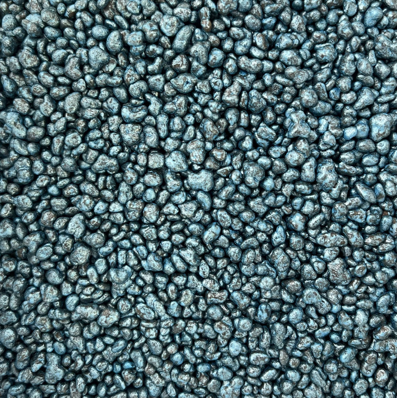 

Декор сахарный в шоколаде Голубой металлик (100г)