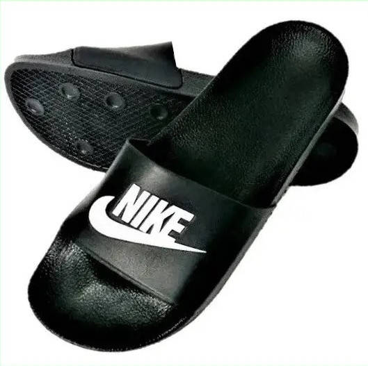 

Мужские Летние Шлёпанцы Тапочки NIKE Сланцы Чёрные Массажные (Размеры: 40,41,42,43,44,45)***, Черный