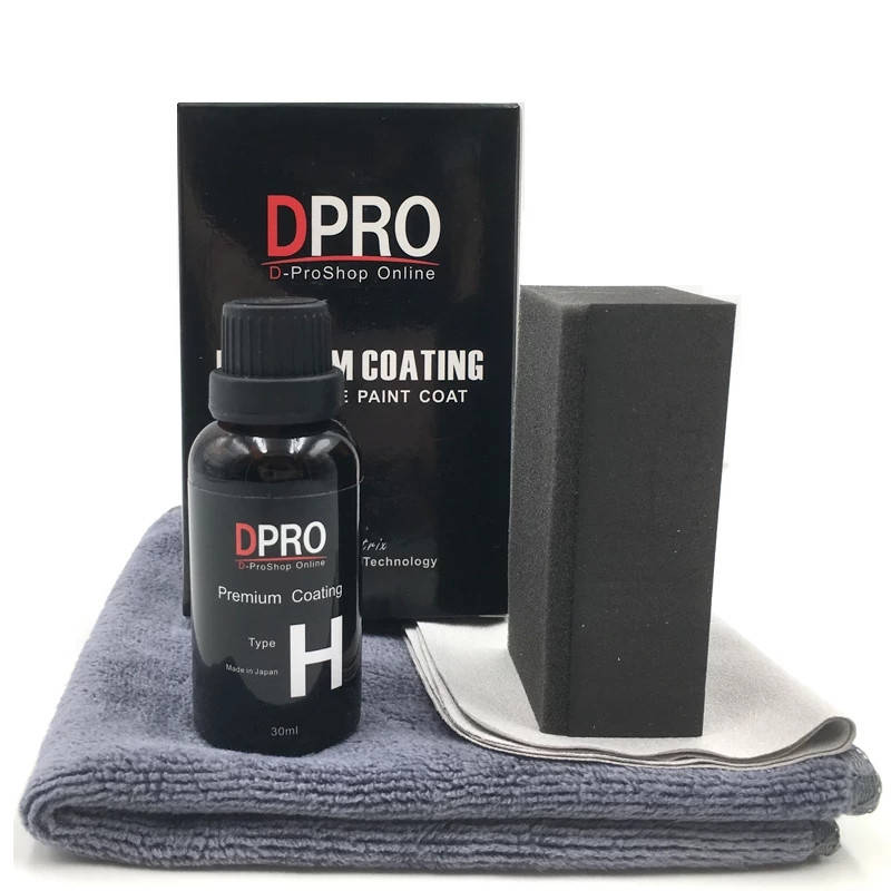 

DPRO Type H Рідке скло нанокерамика детейлінг рідке скло для авто (Made in Japan)