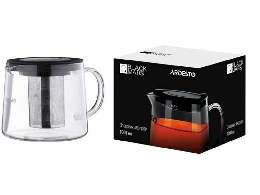 

Заварник 1000мл Black Mars ТМ ARDESTO, Черный