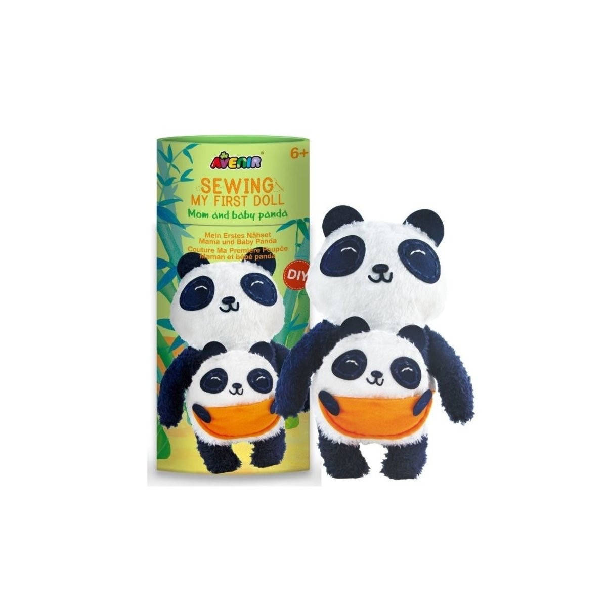 

Творческий набор для шитья мягкой игрушки панда с малышом Avenir