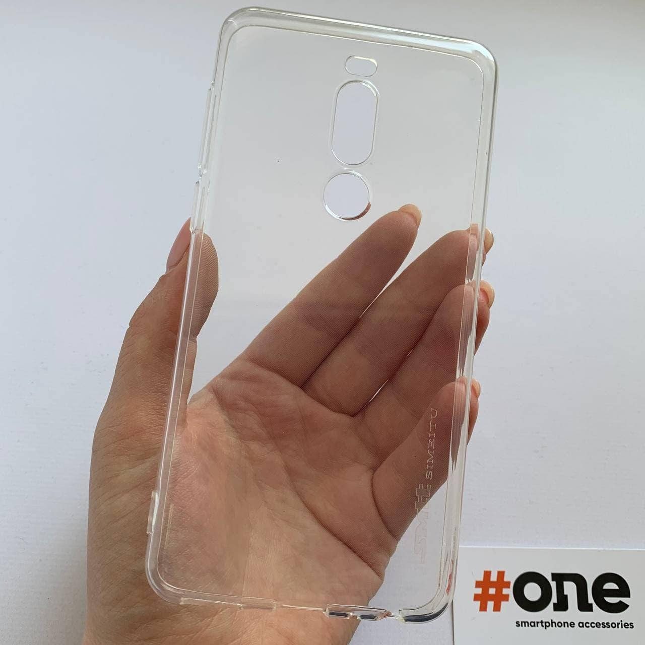 

Чехол для Meizu M8 однотонный силиконовый плотный чехол на телефон мейзу м8 прозрачный HLG